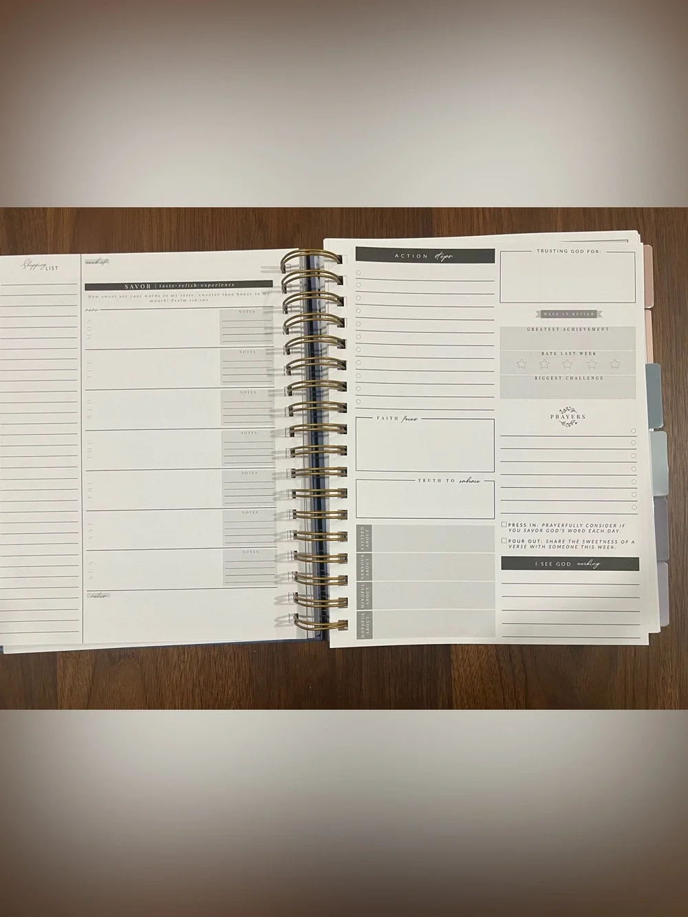 Planner/Agenda Christian